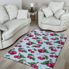 Cherry Pattern Print Design CH01 Area Rugs