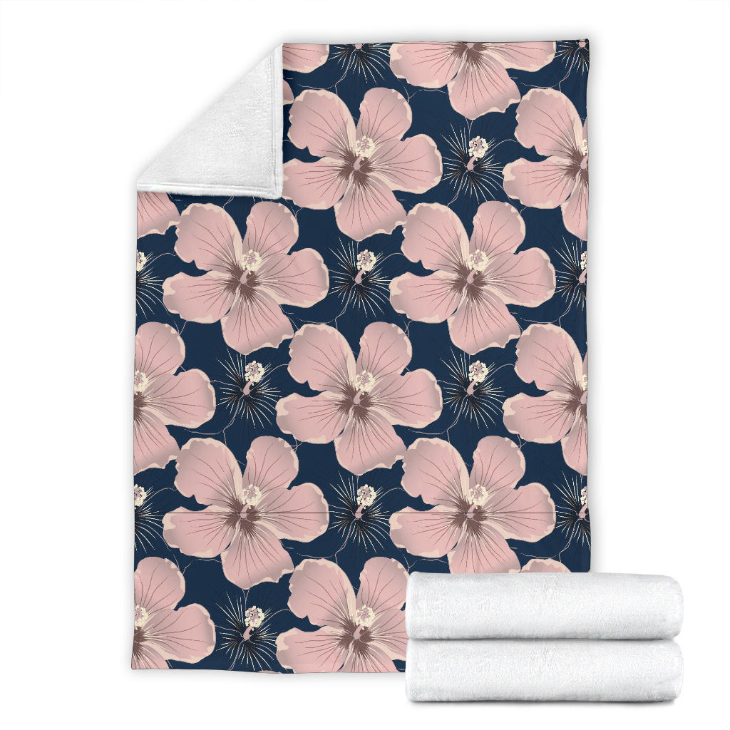 Plumeria Pattern Print Design PM018 Fleece Blanket