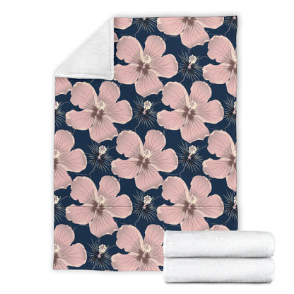 Plumeria Pattern Print Design PM018 Fleece Blanket