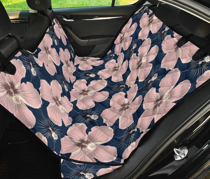 Plumeria Pattern Print Design PM018 Rear Dog  Seat Cover
