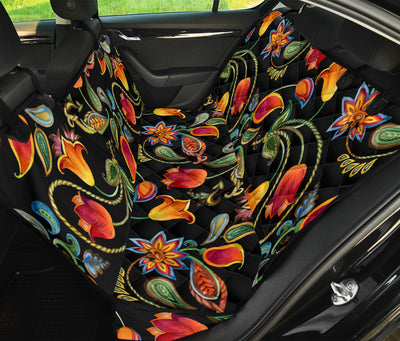 Tulip Boho Pattern Print Design TP09 Rear Dog  Seat Cover