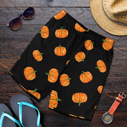 Pumpkin Pattern Print Design A05 Mens Shorts
