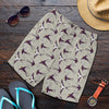 Swallow Bird Pattern Print Design 03 Mens Shorts