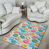 Donut Pattern Print Design DN05 Area Rugs