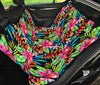 Heliconia Pattern Print Design HL02 Rear Dog  Seat Cover