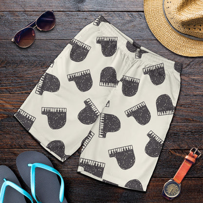 Piano Pattern Print Design 04 Mens Shorts