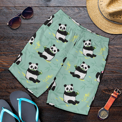 Panda Pattern Print Design A05 Mens Shorts