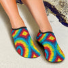 Tie Dye Heart shape Aqua Water Shoes