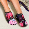 Pink Elephant Pattern Aqua Water Shoes