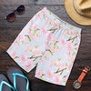 Pink Cherry Blossom Sakura Mens Shorts