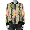 Cactus Pattern Print Design 01 Women's Bomber Jacket