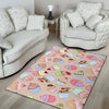 Cupcake Pattern Print Design CP06 Area Rugs