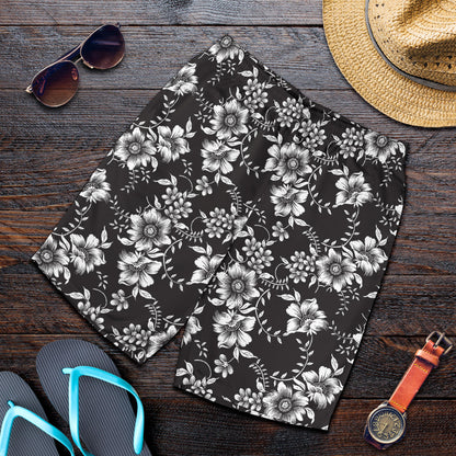 Gerberas Pattern Print Design GB02 Mens Shorts