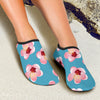 Cherry Blossom Pattern Print Design CB09 Aqua Water Shoes