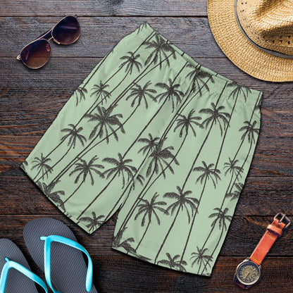 Palm Tree Pattern Print Design A04 Mens Shorts