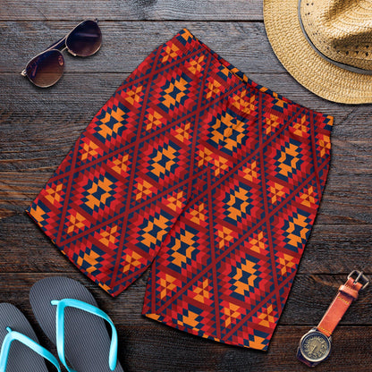 Navajo Pattern Print Design A03 Mens Shorts