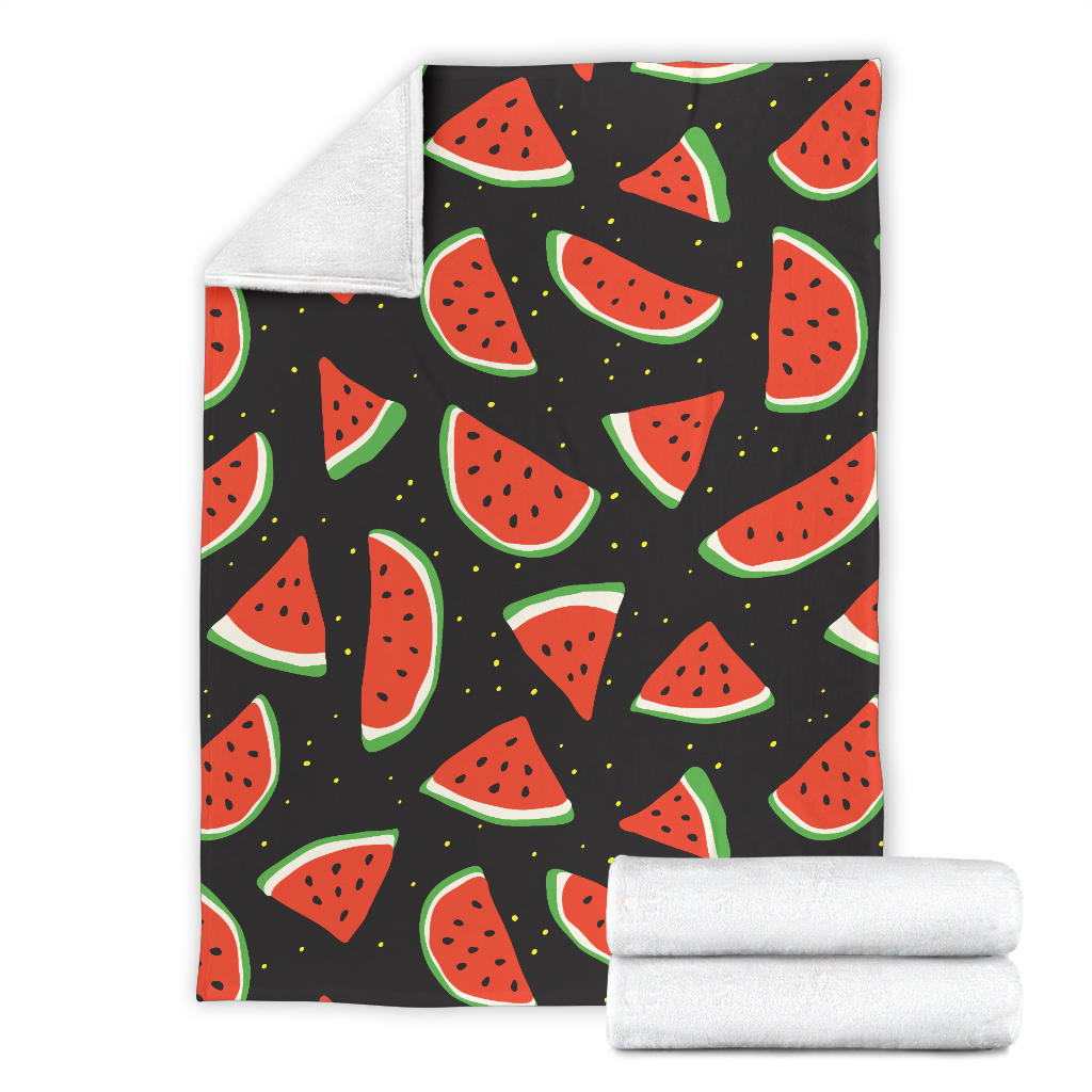 Watermelon Pattern Print Design WM09 Fleece Blanket