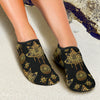 lotus Boho Pattern Print Design LO03 Aqua Water Shoes