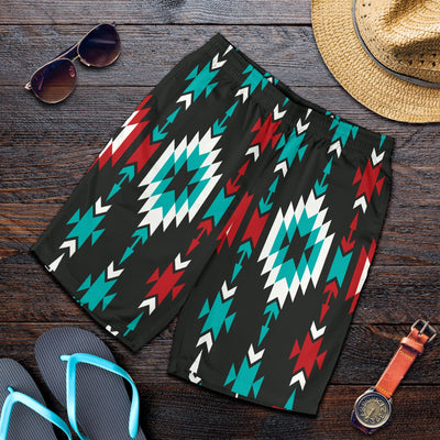 Native Pattern Print Design A08 Mens Shorts