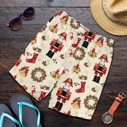 Nutcracker Pattern Print Design A01 Mens Shorts