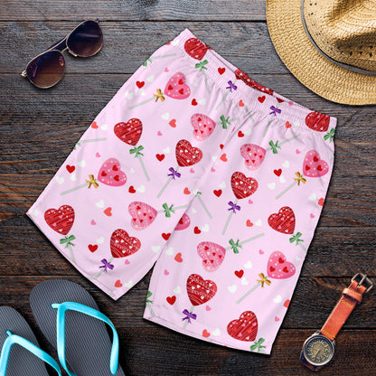 Lollipop Pattern Print Design LL07 Mens Shorts