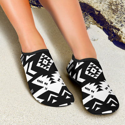 Tribal indians native aztec Aqua Water Shoes