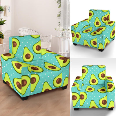 Avocado Pattern Print Design AC012 Armchair Slipcover