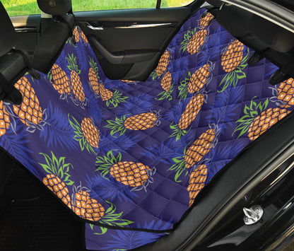 Pineapple Pattern Print Design PP02 Rear Dog  Seat Cover