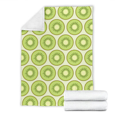 Kiwi Pattern Print Design KW02 Fleece Blanket