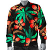 Hawaiian Themed Pattern Print Design H022 Men Bomber Jacket