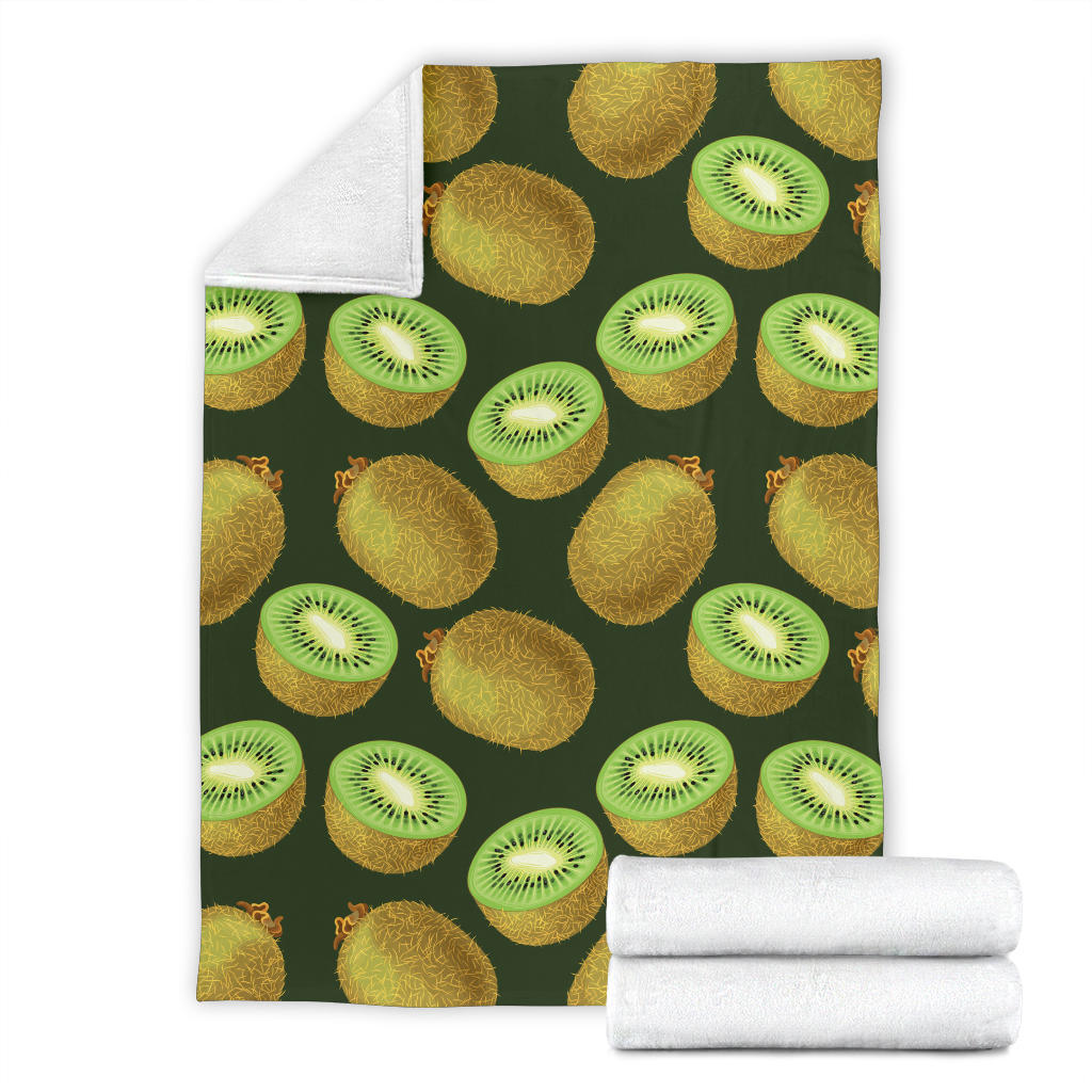 Kiwi Pattern Print Design KW04 Fleece Blanket