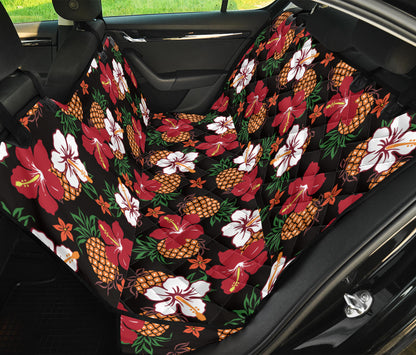 Hawaiian Themed Pattern Print Design H013 Rear Dog  Seat Cover