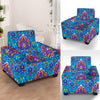 lotus Boho Pattern Print Design LO010 Armchair Slipcover