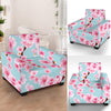 Cherry Blossom Pattern Print Design CB04 Armchair Slipcover