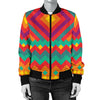 Mexican Pattern Print Design 04 Women's Bomber Jacket