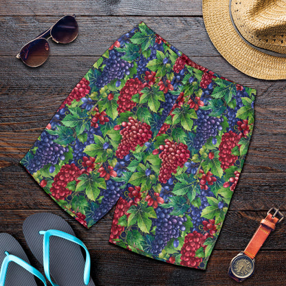 Grape Pattern Print Design GP02 Mens Shorts