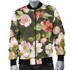Apple blossom Pattern Print Design AB01 Men Bomber Jacket