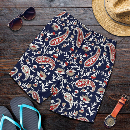 Paisley Pattern Print Design A05 Mens Shorts
