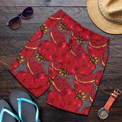 Pomegranate Pattern Print Design PG05 Mens Shorts