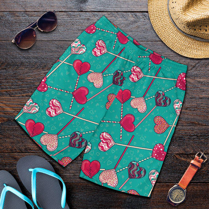 Lollipop Pattern Print Design LL01 Mens Shorts