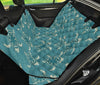 Sea Turtle Pattern Print Design T02 Rear Dog  Seat Cover