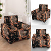 Sun Moon Mandala Armchair Slipcover