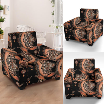 Sun Moon Mandala Armchair Slipcover