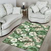 Apple Blossom Pattern Print Design AB02 Area Rugs