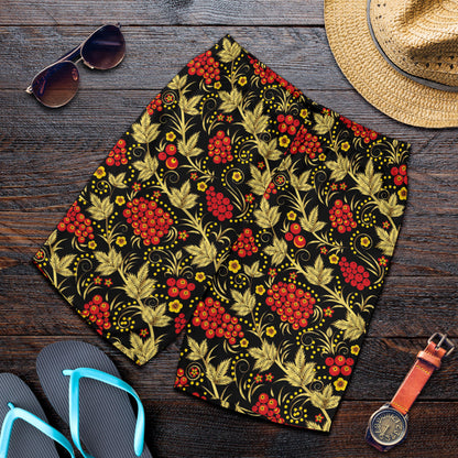 Cranberry Pattern Print Design CB02 Mens Shorts