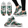 Bird Of Paradise Pattern Print Design BOP03 Sneakers White Bottom Shoes