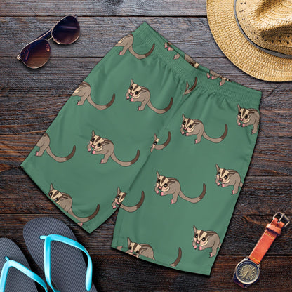 Sugar Glider Pattern Print Design 01 Mens Shorts