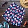 Cupcake Pattern Print Design CP04 Mens Shorts