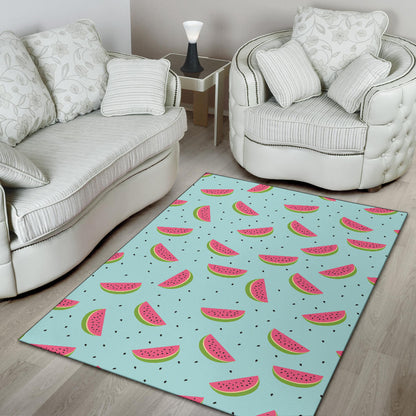 Watermelon Pattern Print Design WM06 Area Rugs