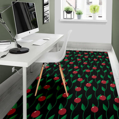 Cranberry Pattern Print Design CB01 Area Rugs